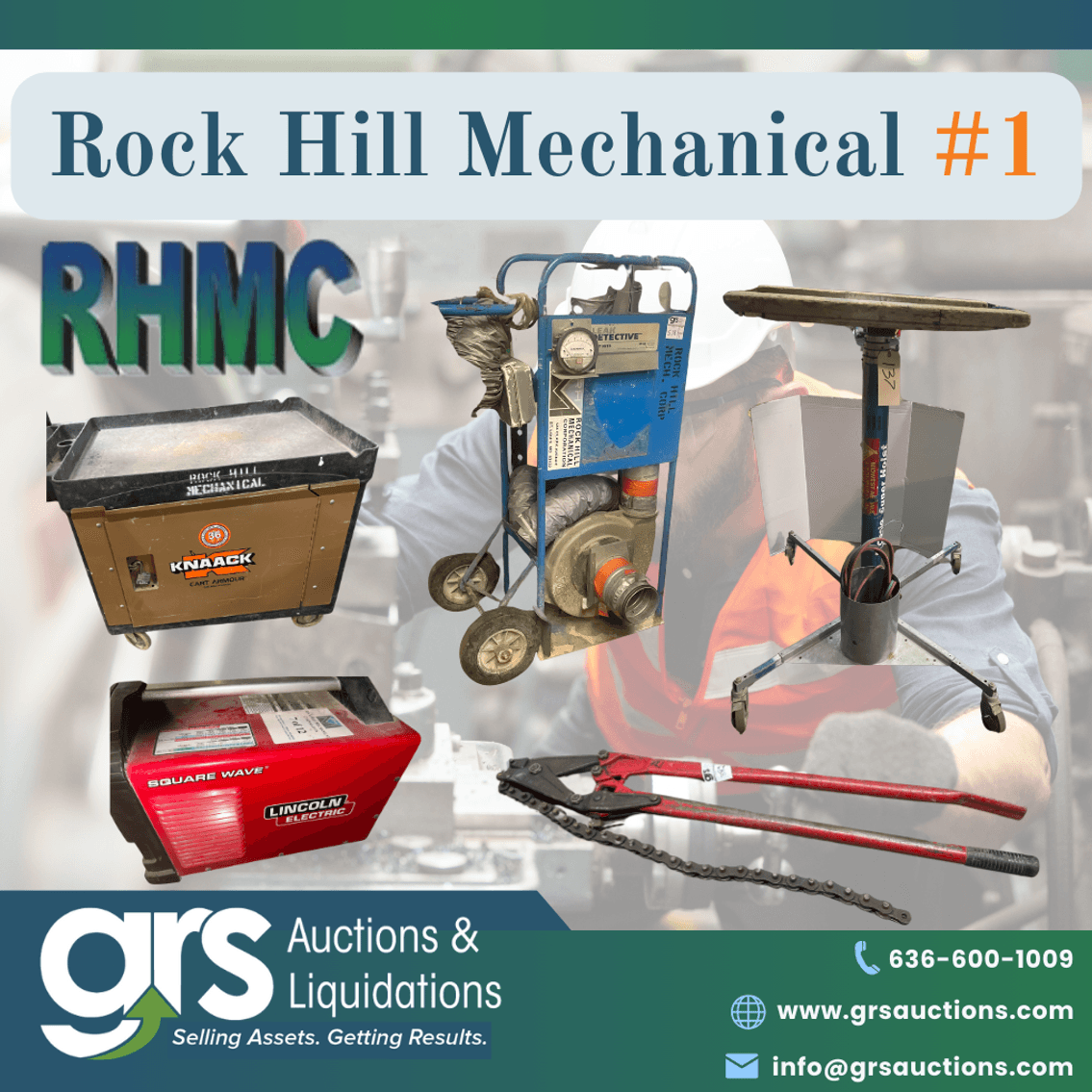 Rock Hill Mechanical Corp - Online Auction #1