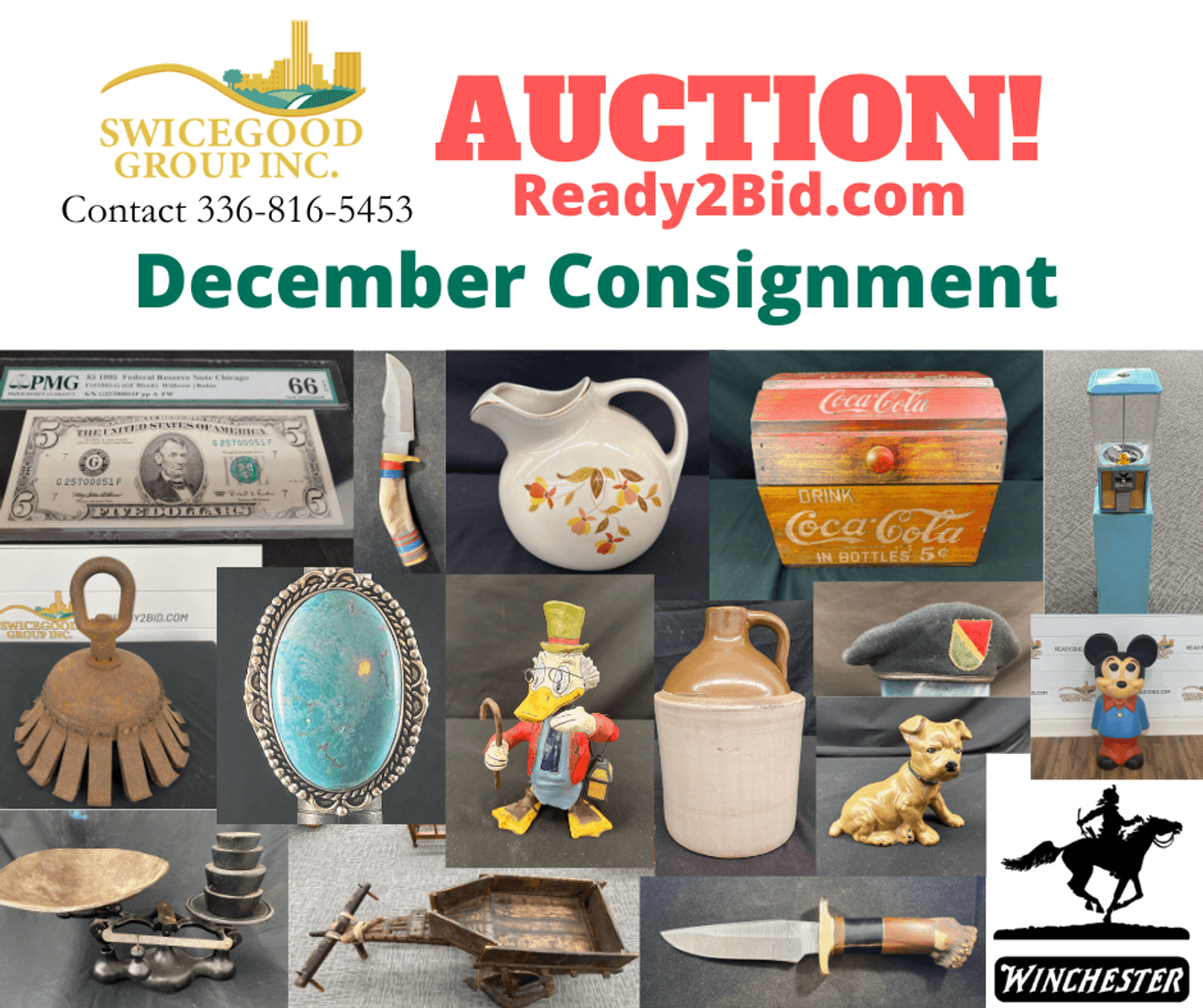 December Consignment Auction