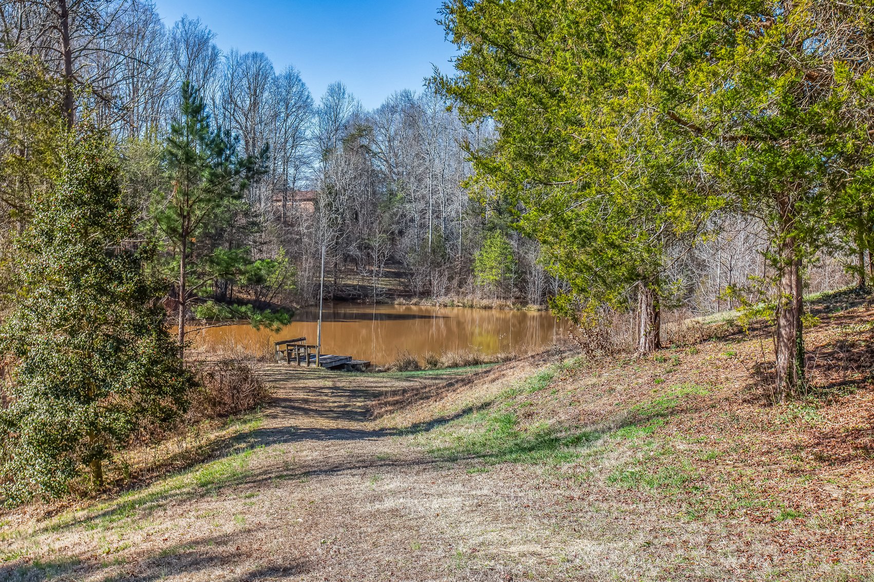 Absolute Auction for Davie County Home on 24 +/- Acres