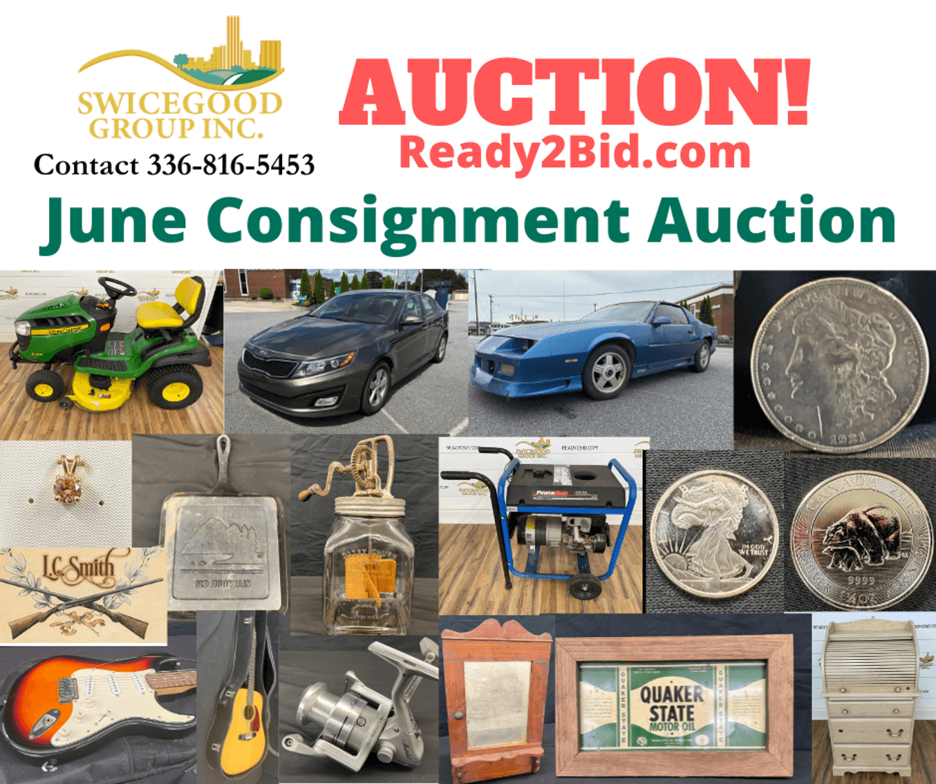 June Consignment Auction