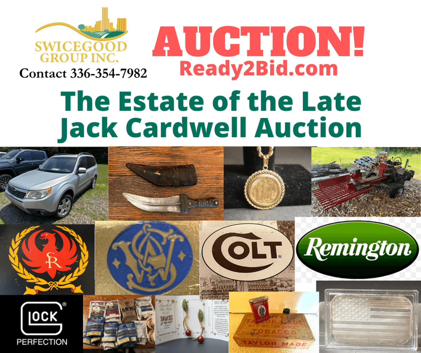 The Estate of the Late Jack Cardwell Auction