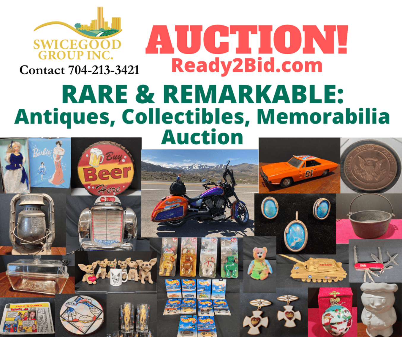 RARE & REMARKABLE: Antiques, Collectibles & Memorabilia Auction