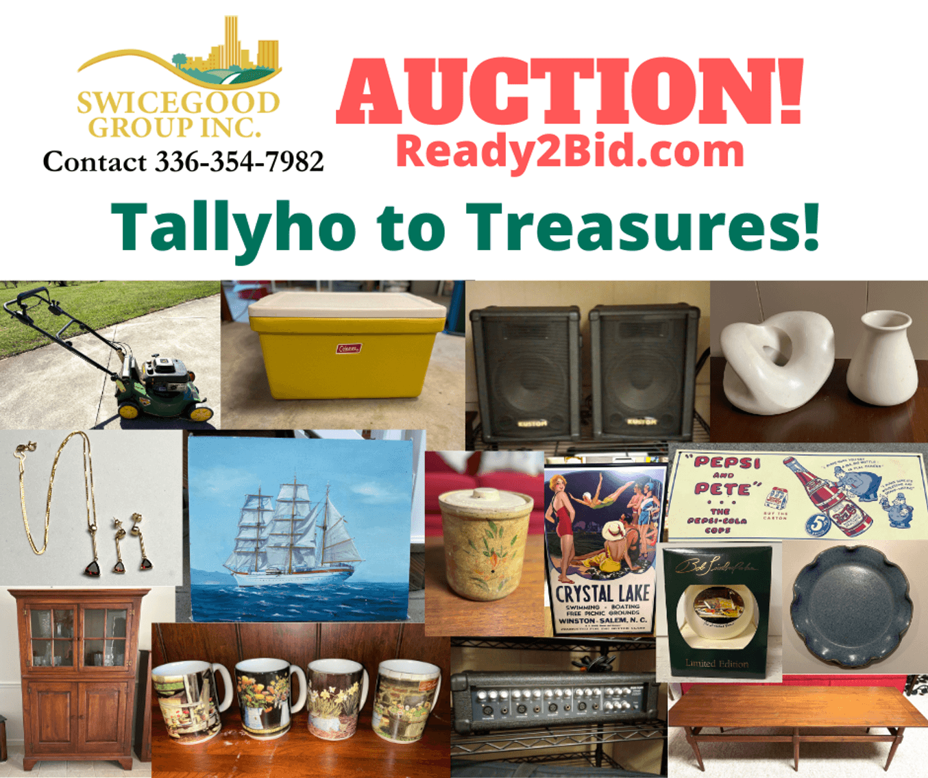 Tallyho to Treasures!