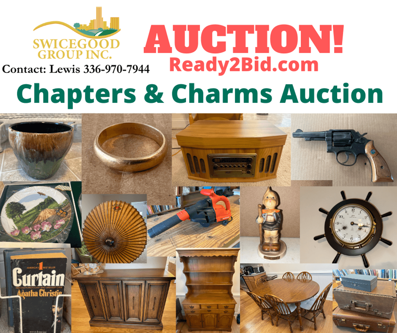 Chapters & Charms Auction