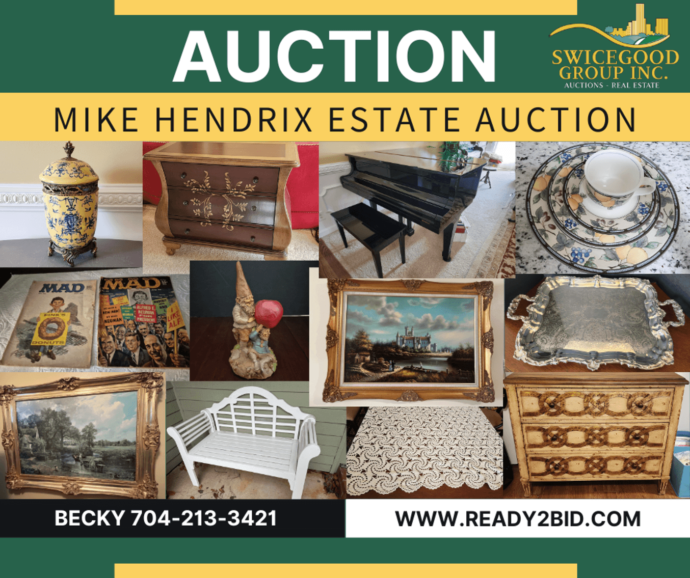 Mike Hendrix(deceased), Davie County Educator Estate Auction