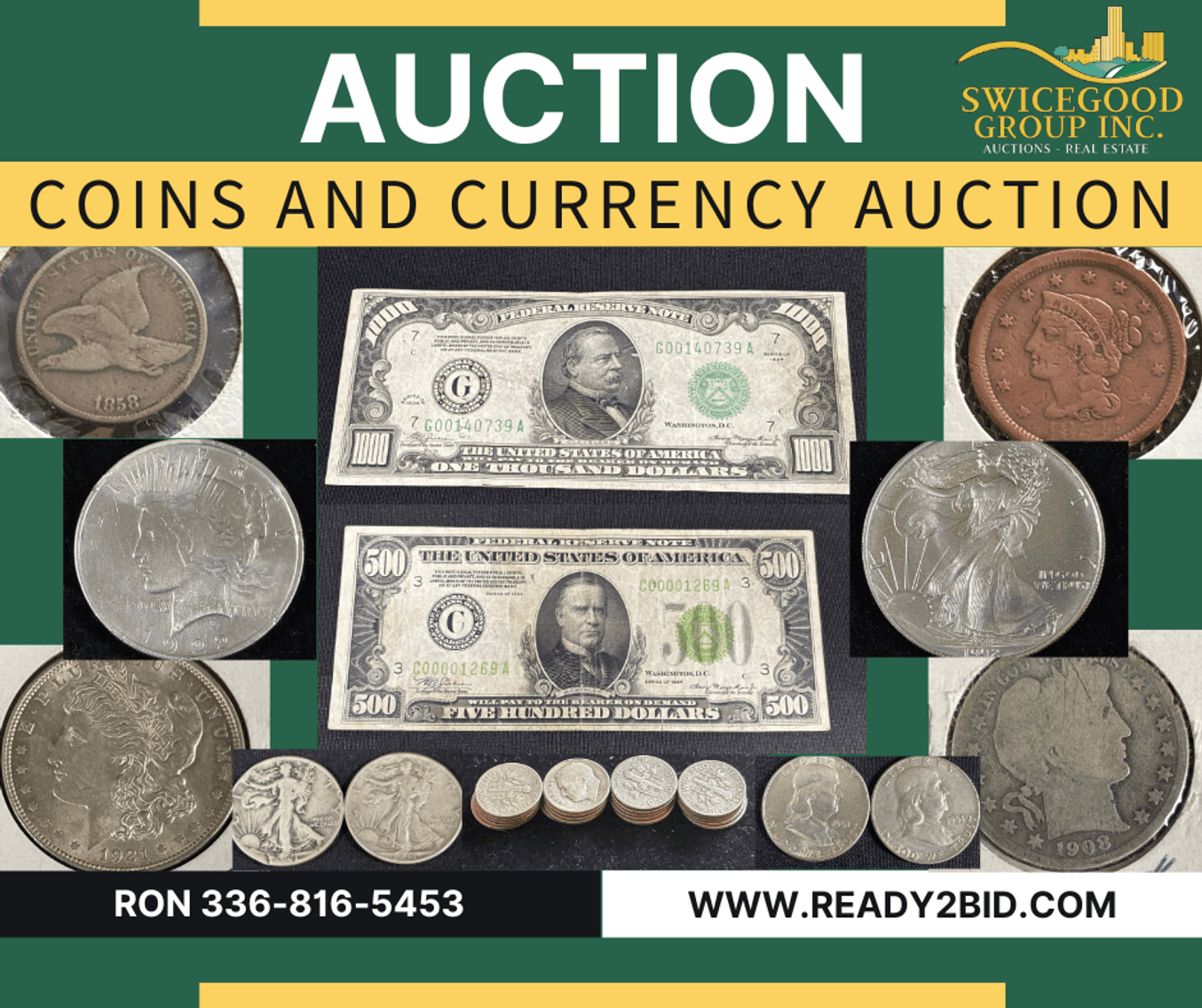 Coins and Currency Auction