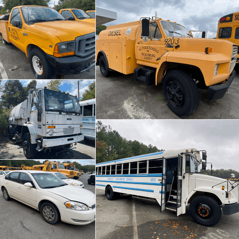 Charlotte Mecklenburg Schools Transportation Dept. Surplus Auction