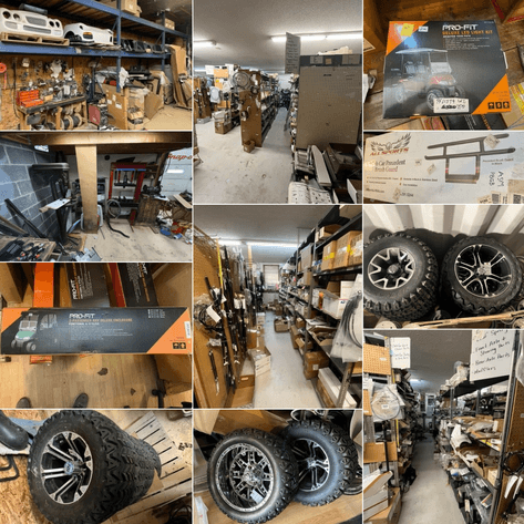 Mountaintop Golf Car Parts & Accessories Liquidation Auction