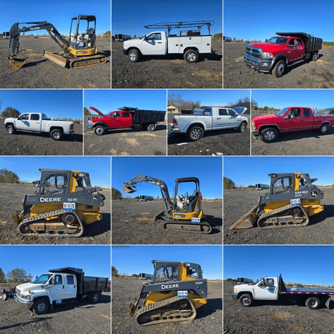 Bank Repossession Equipment and Vehicle Online Auction