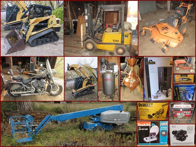 Dennis LaValle Estate - Skid Steers, Man Lift, Tools, Antiques & Farm