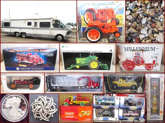 Rockwood RV, Die-Cast, Jewelry and Antiques (red tag)
