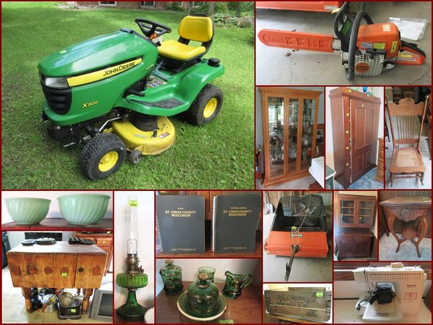 John Deere Lawn Tractor, Watkins Collectibles & Household