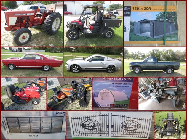 Sports Cars, Machinery, Tools and Farm