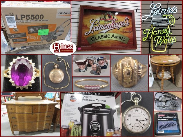 Pocket Watches, Furniture, New Food Rations, Generator and Household (hot pink tag)