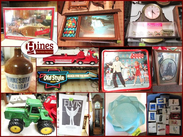 Hase Beer Signs, Vintage Toys, Decanters, Tools & Household