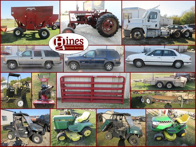 October Farm Machinery, Vehicles, Tools, Lawn & Garden