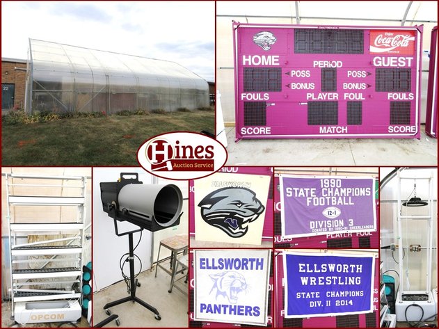 Ellsworth High School - Greenhouse, Banners & Stage Lighting