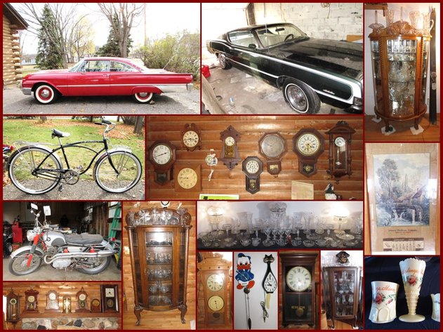 Estlund Collector Cars, Hastings Cut Glass, Antiques & Tools