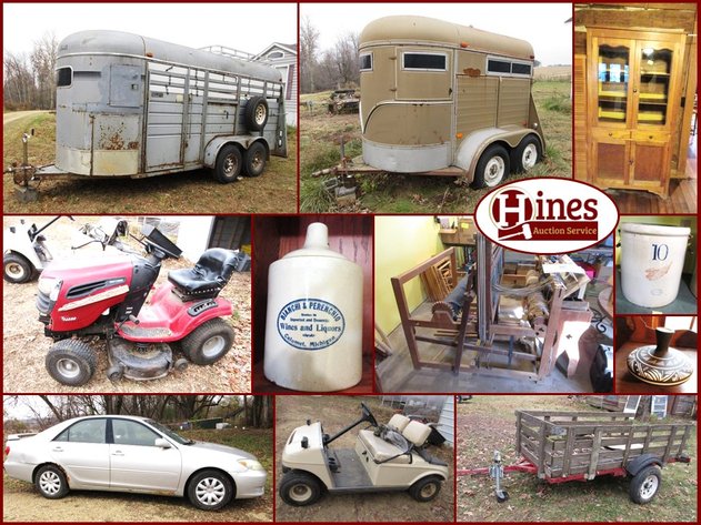 Young Farm - Horse Trailers, Golf Cart, Farm, Collectibles & Household