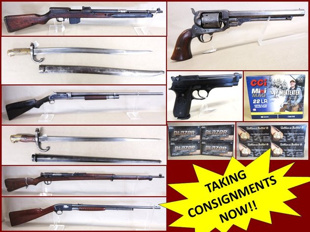 March Firearms, Ammunition & Sporting - Taking Consignments!!