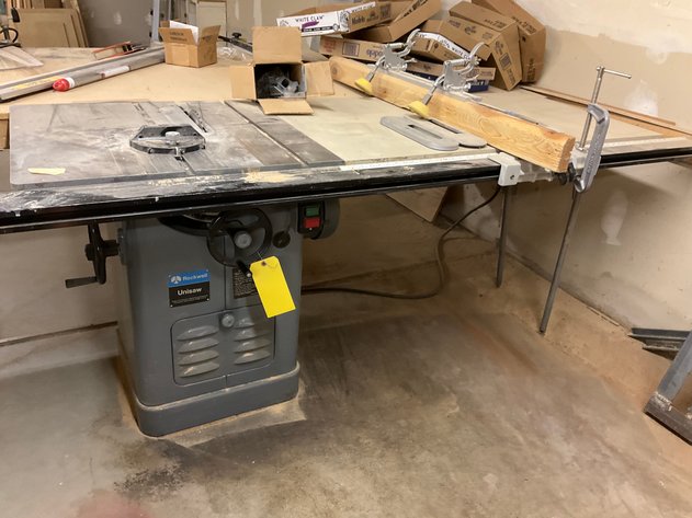 Contractor & Woodworking Tools Auction
