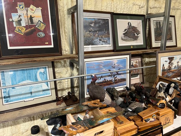 Decoys, Coins, Hunting Statuaries, Ducks Unlimited Framed Prints, and More! (Part 2 of 2) 