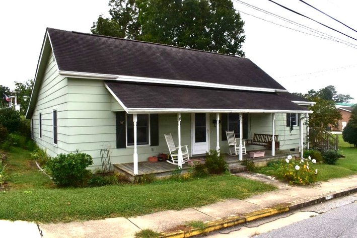 House on Corner Lot 