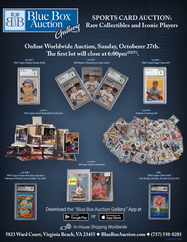 Sports Card Auction: Rare Collectibles and Iconic Players