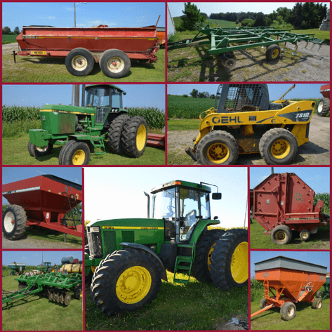 JD TRACTORS, FARM EQUIPMENT, AND OTHER PERSONAL PROPERTY - Fountain City, WI