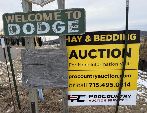 LATE JANUARY HAY & BEDDING AUCTION - Dodge, WI