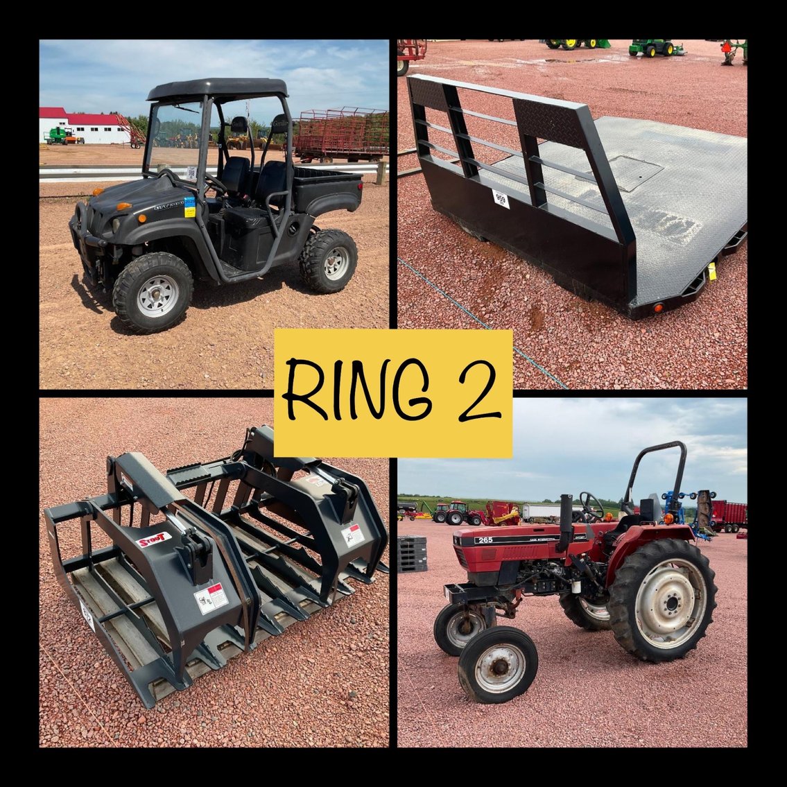 RING 2 - 2023 Annual Fall Equipment Auction