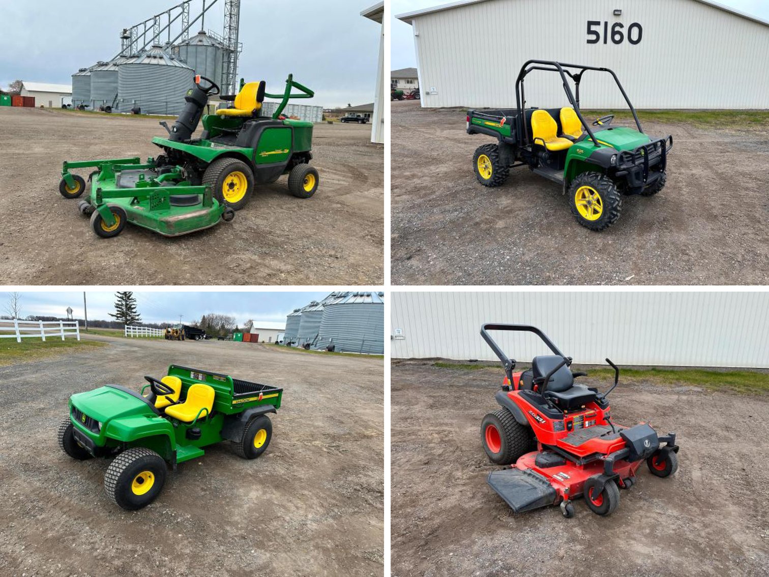 John Deere Gators, Lawn Mowers, Snow Blowers & Generators