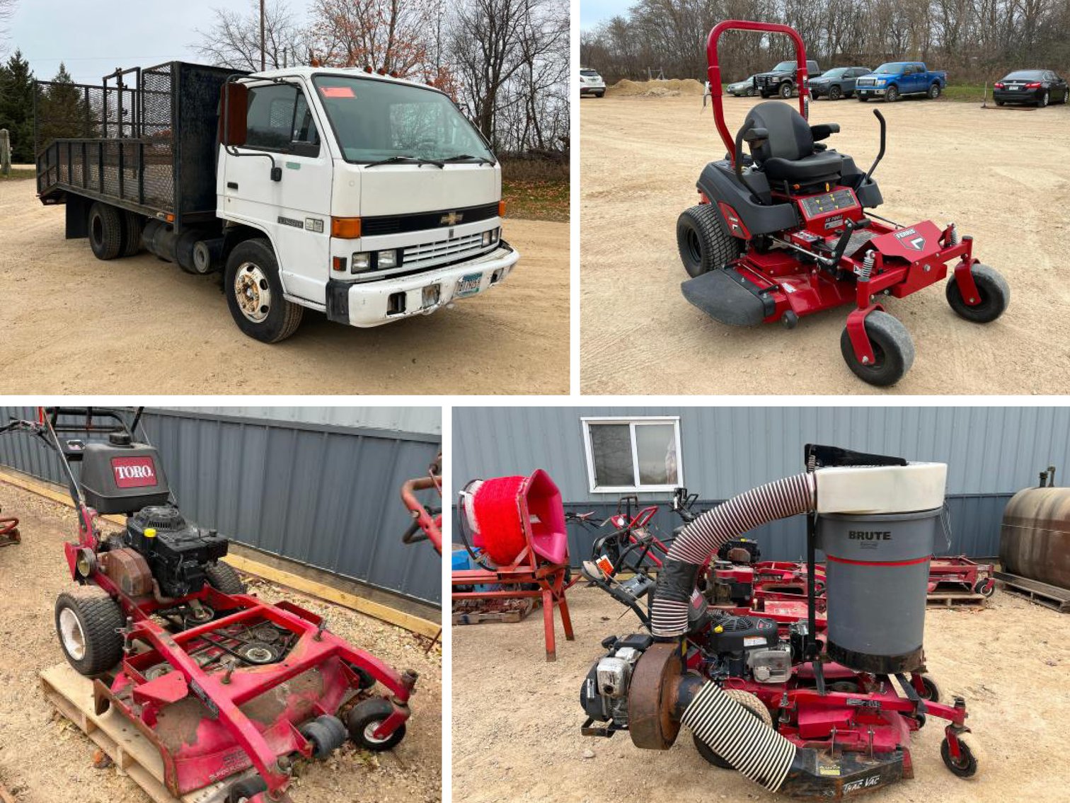 1994 Chevy W4 Diesel Landscape Truck, Landscaping  & Shop Equipment