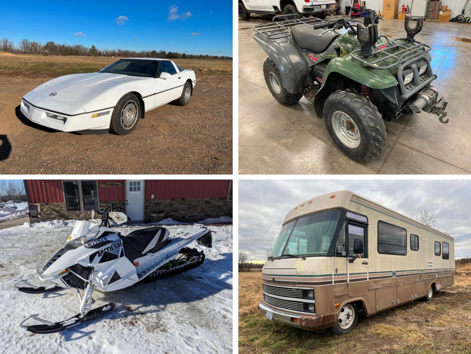 1986 Chevrolet Corvette & Recreational Vehicles