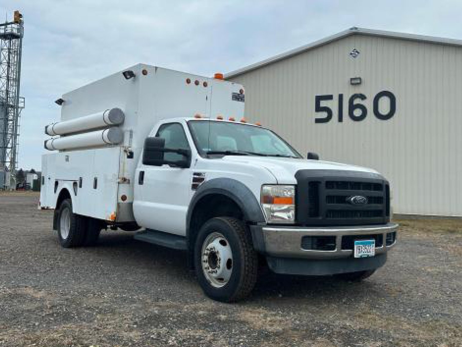 2008 Ford F-550 XL With Stahl Utility Body