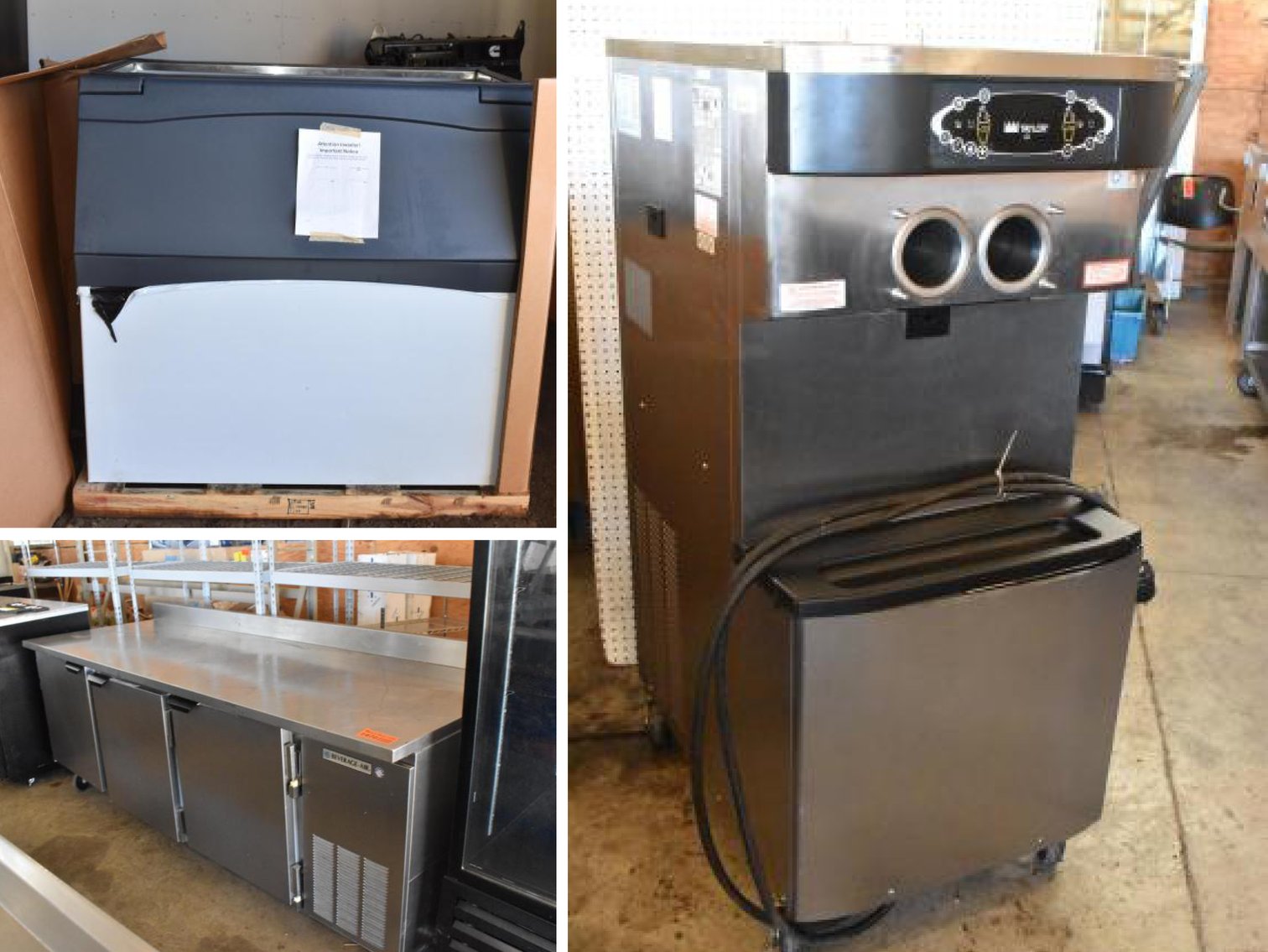 Restaurant Equipment: Soft Serve Machines, Warmers, Refrigerators & Coolers