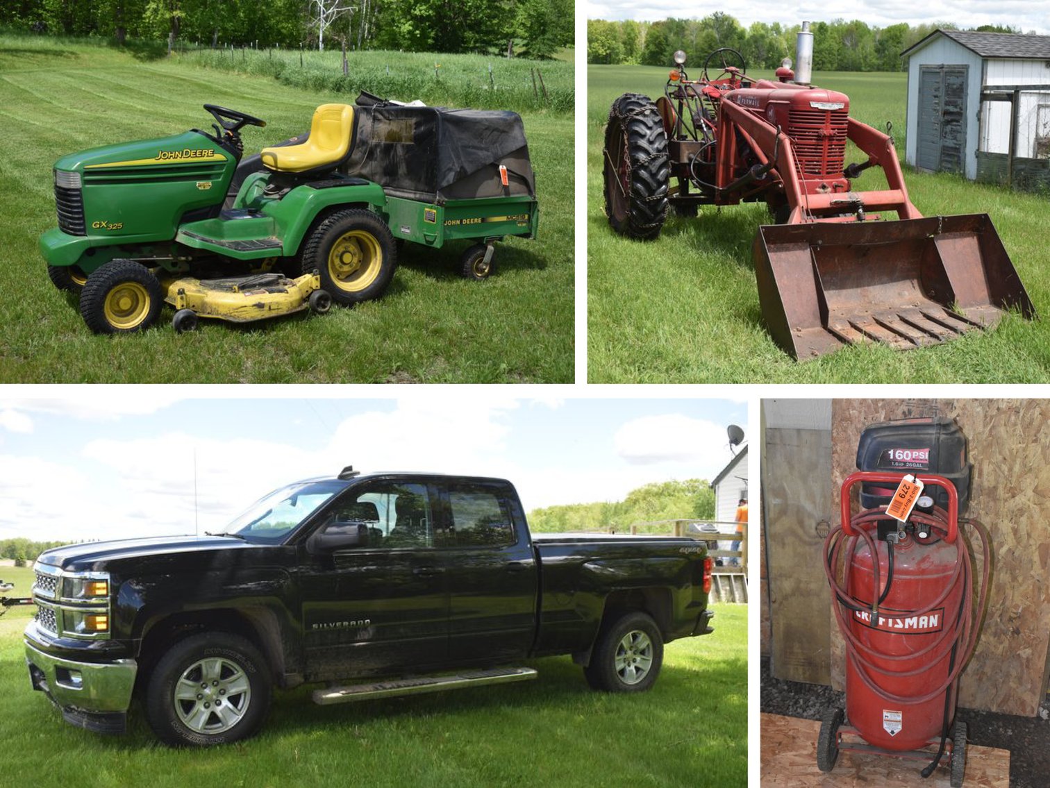 Moving Auction: Lawn & Garden, Farmall M, Tools, & Household 