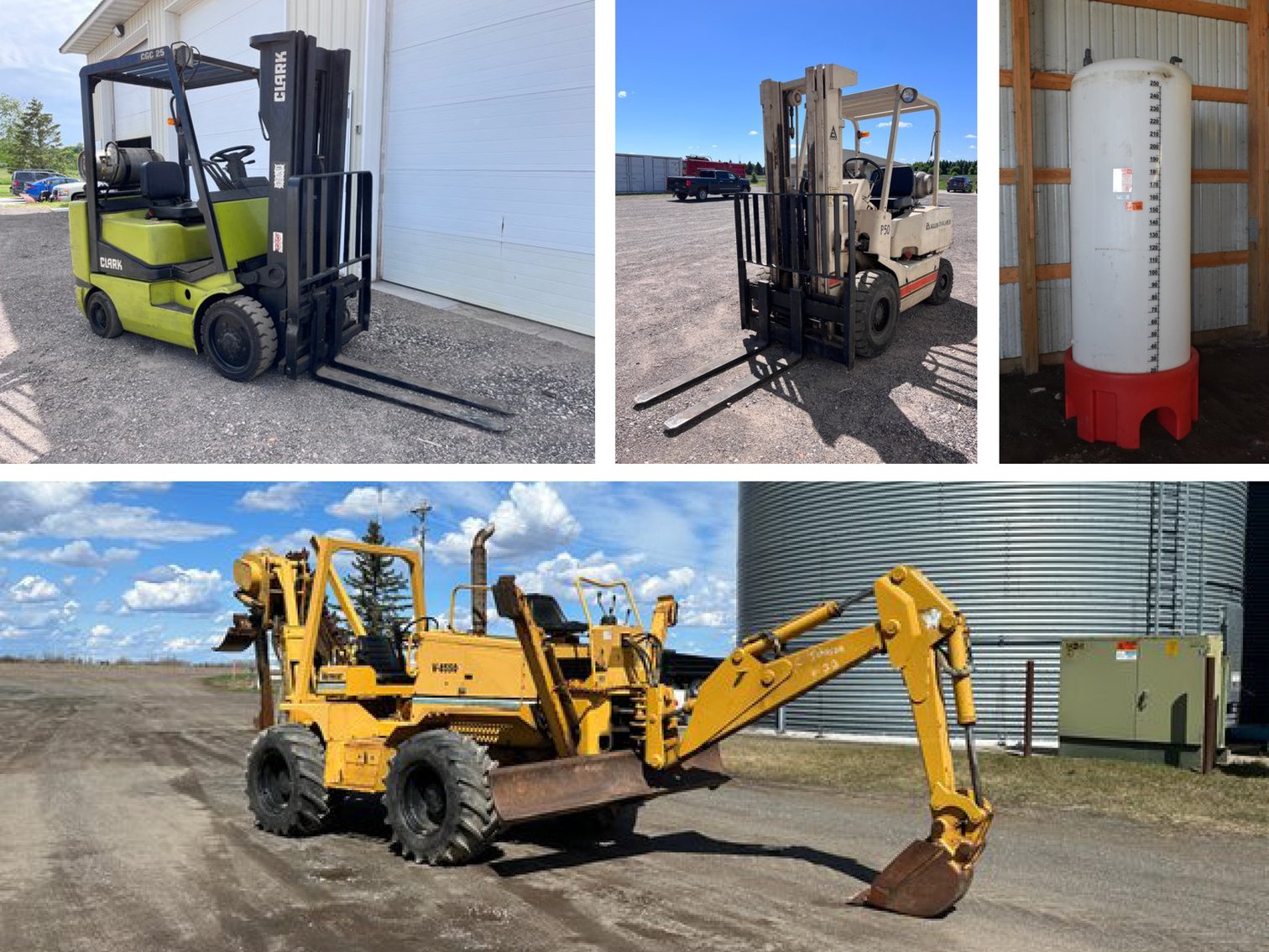 Forklifts, Vermeer Plow & Industrial Equipment