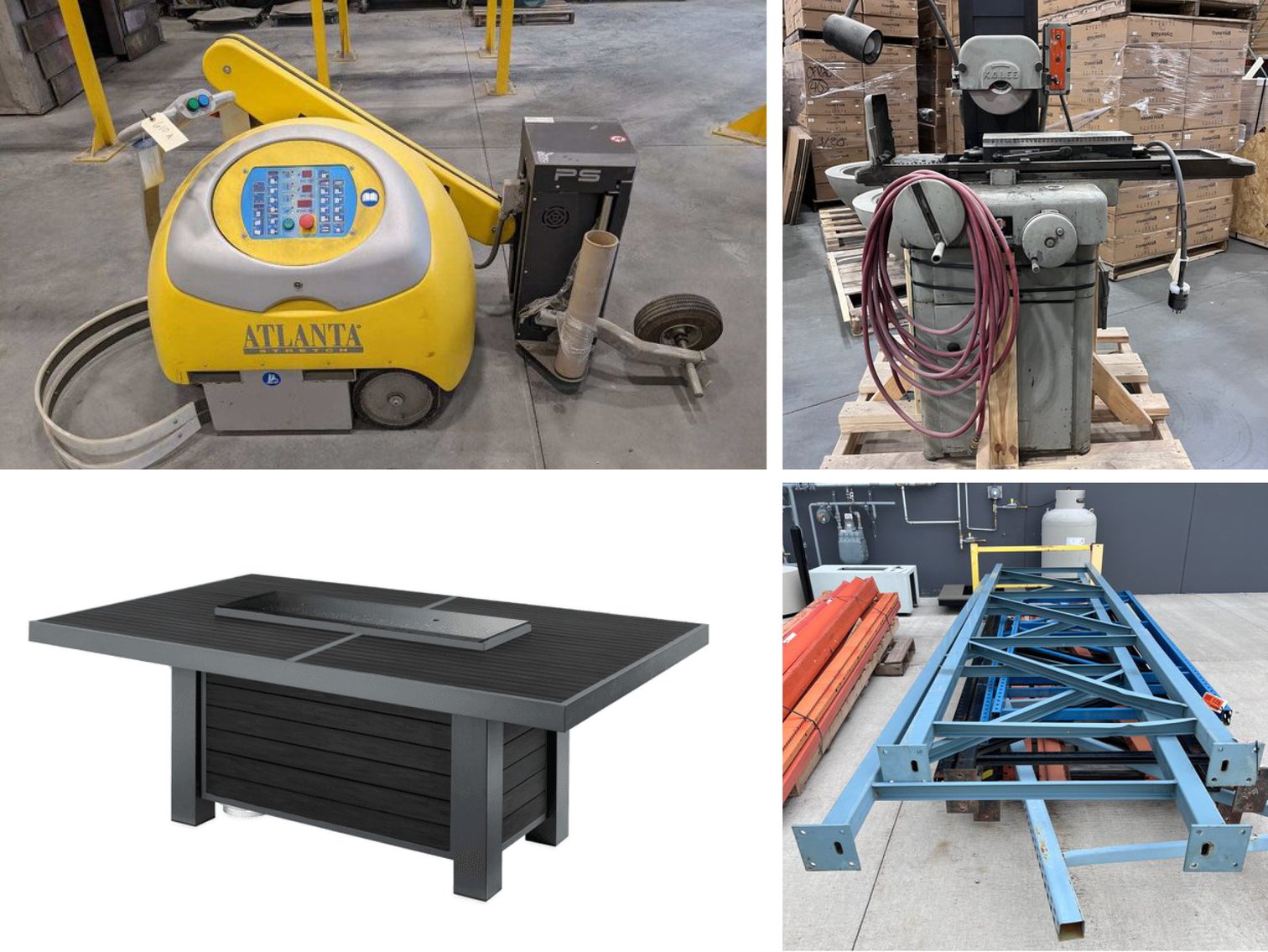 Outdoor Patio Manufacturer Surplus Equipment & Product