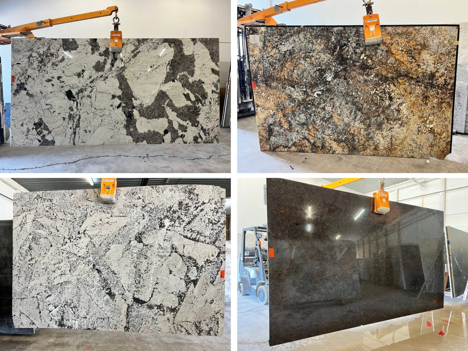 Granite, Quartz & Marble Slabs & New Sinks