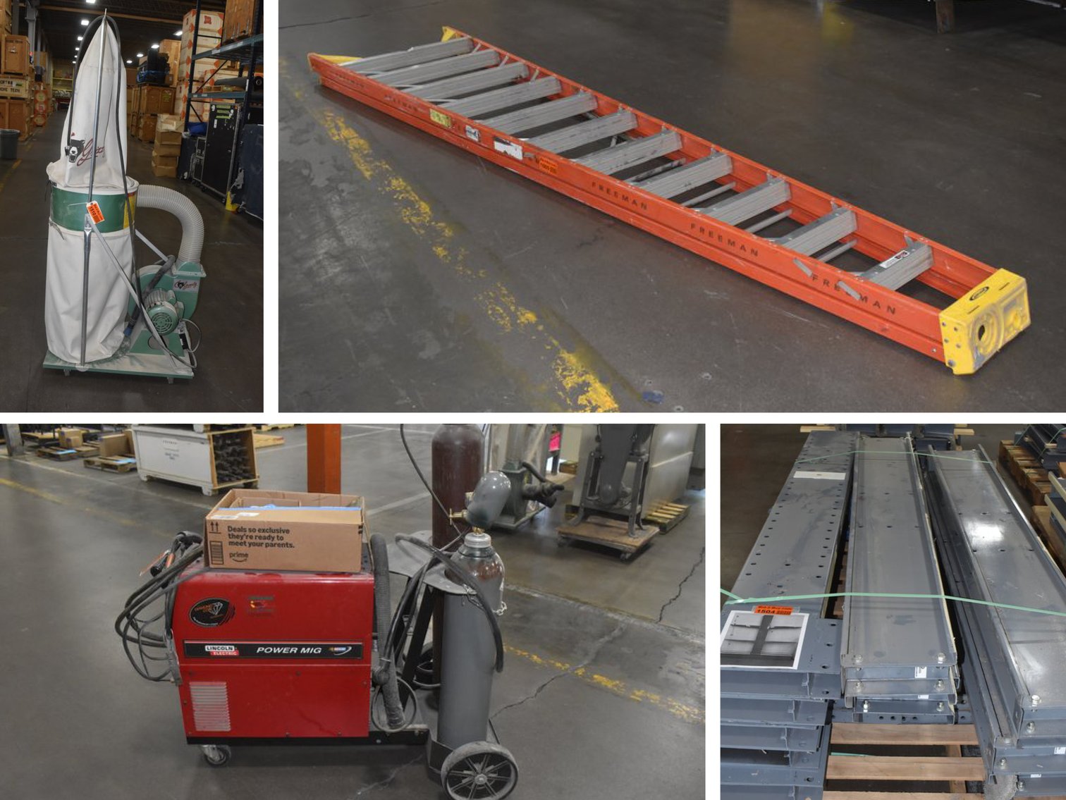 Warehouse Equipment Surplus to Ongoing Operations