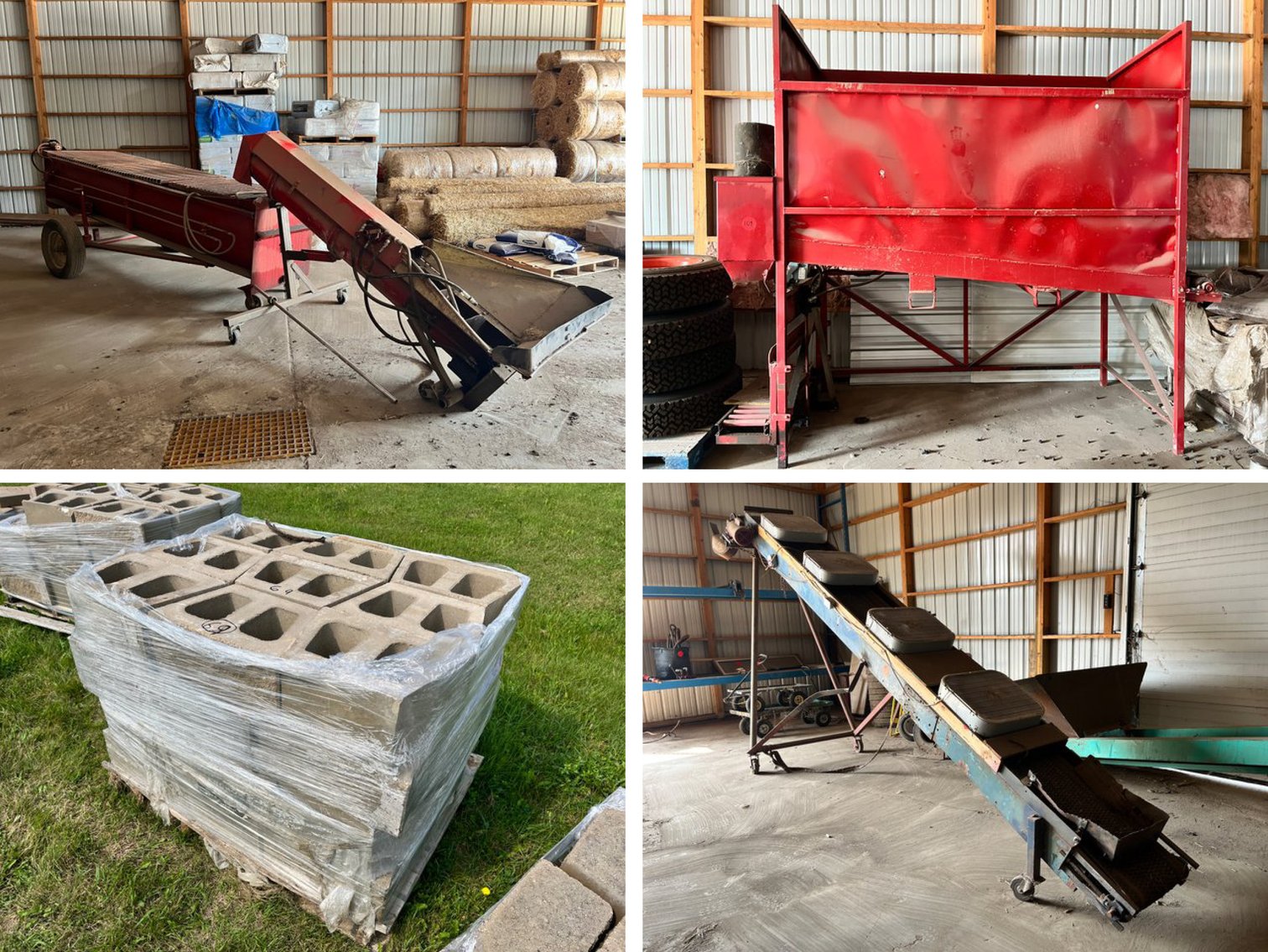 Landscaping Retirement Auction: Rubber Mulch Equipment (126752)