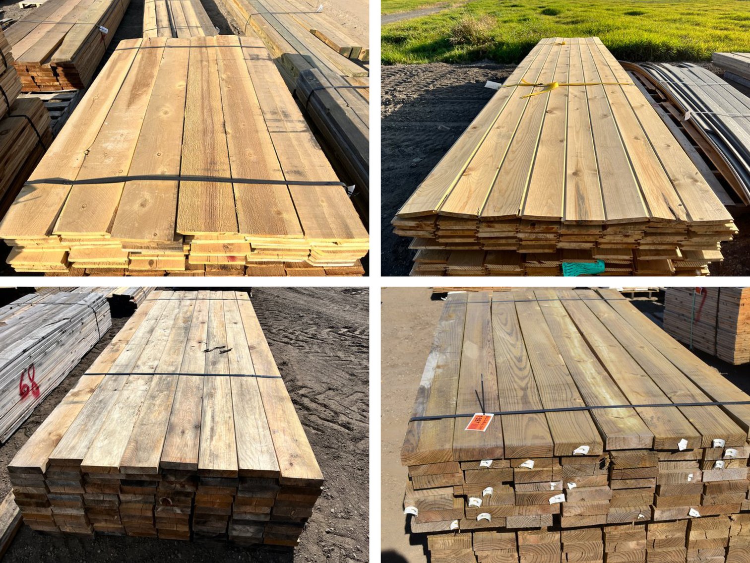 Surplus Lumber: Composite Decking, Timbers, Fencing, T&G, Shingles  (129343)