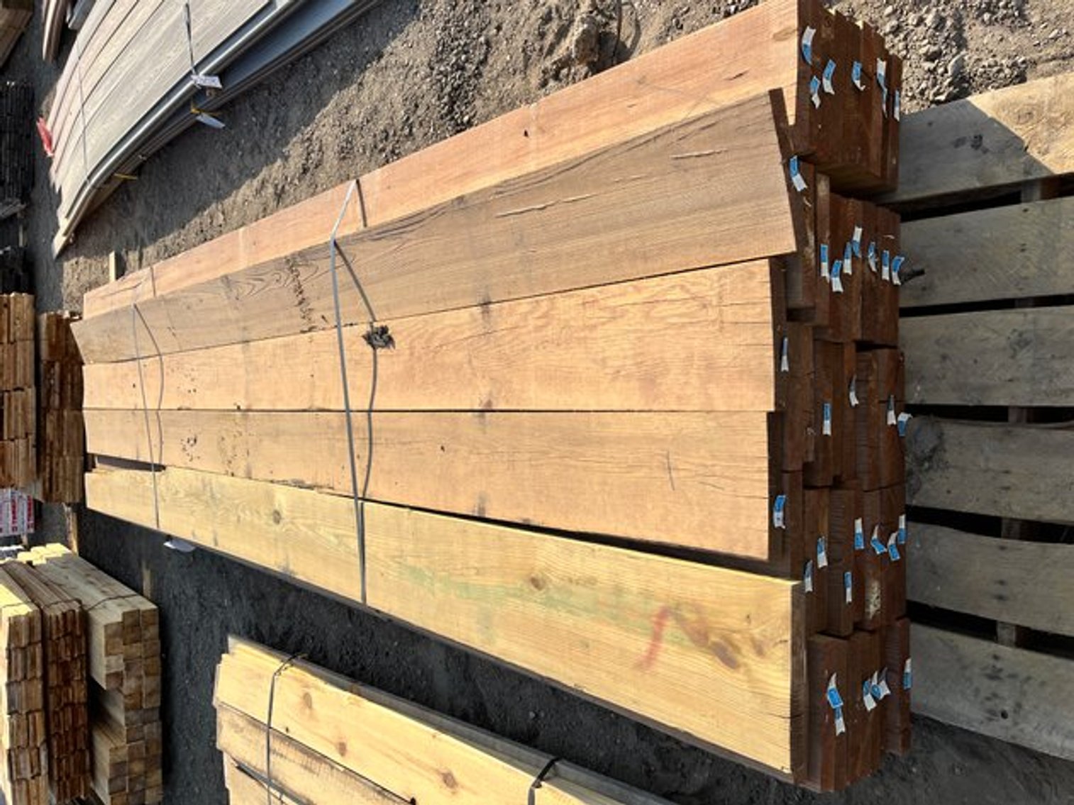 Surplus Lumber: Composite Decking, Timbers, Fencing, T&G, Shingles  (129343)