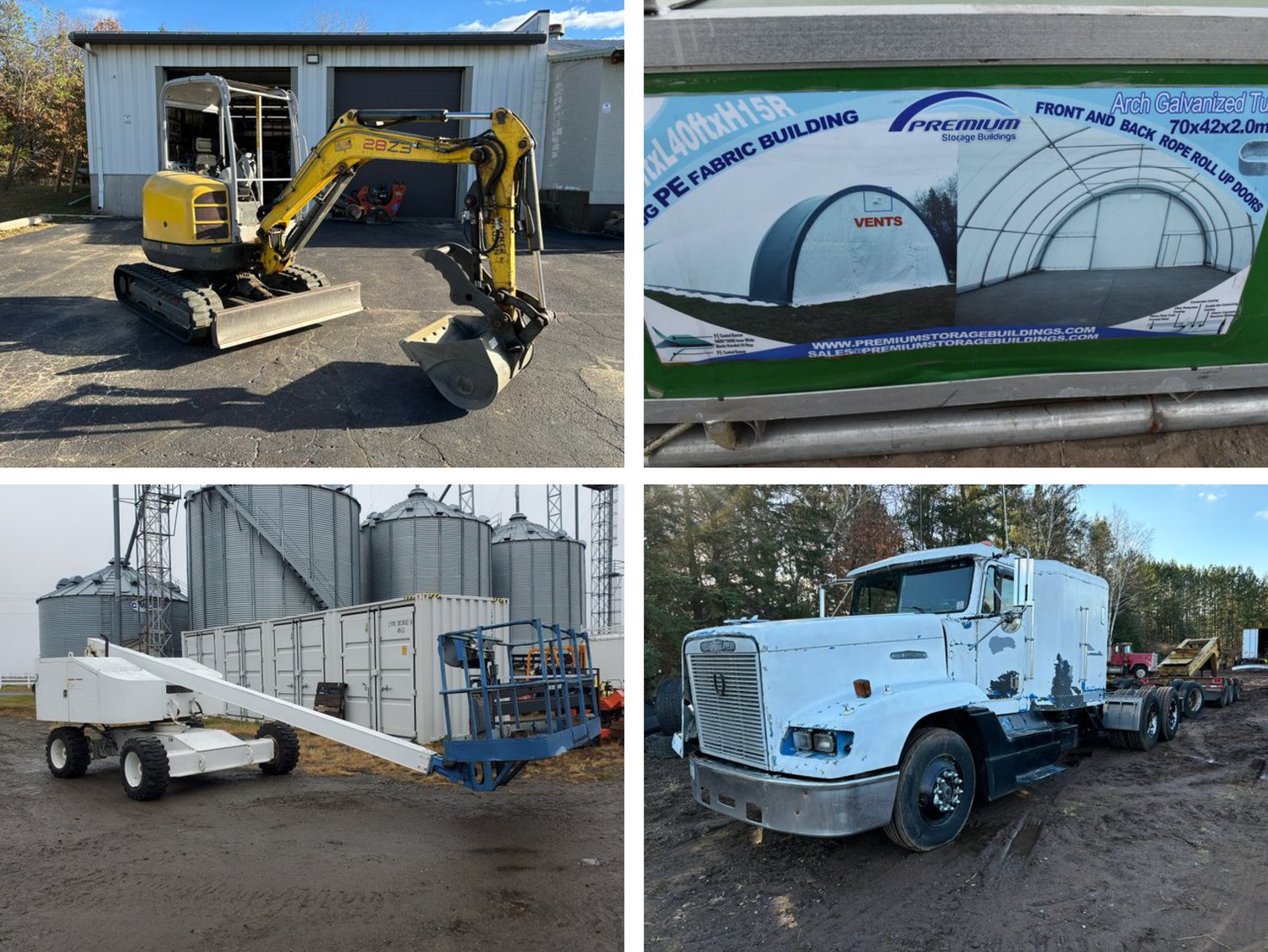 **WI & MN Multiple Locations Construction & AG Equipment Auction