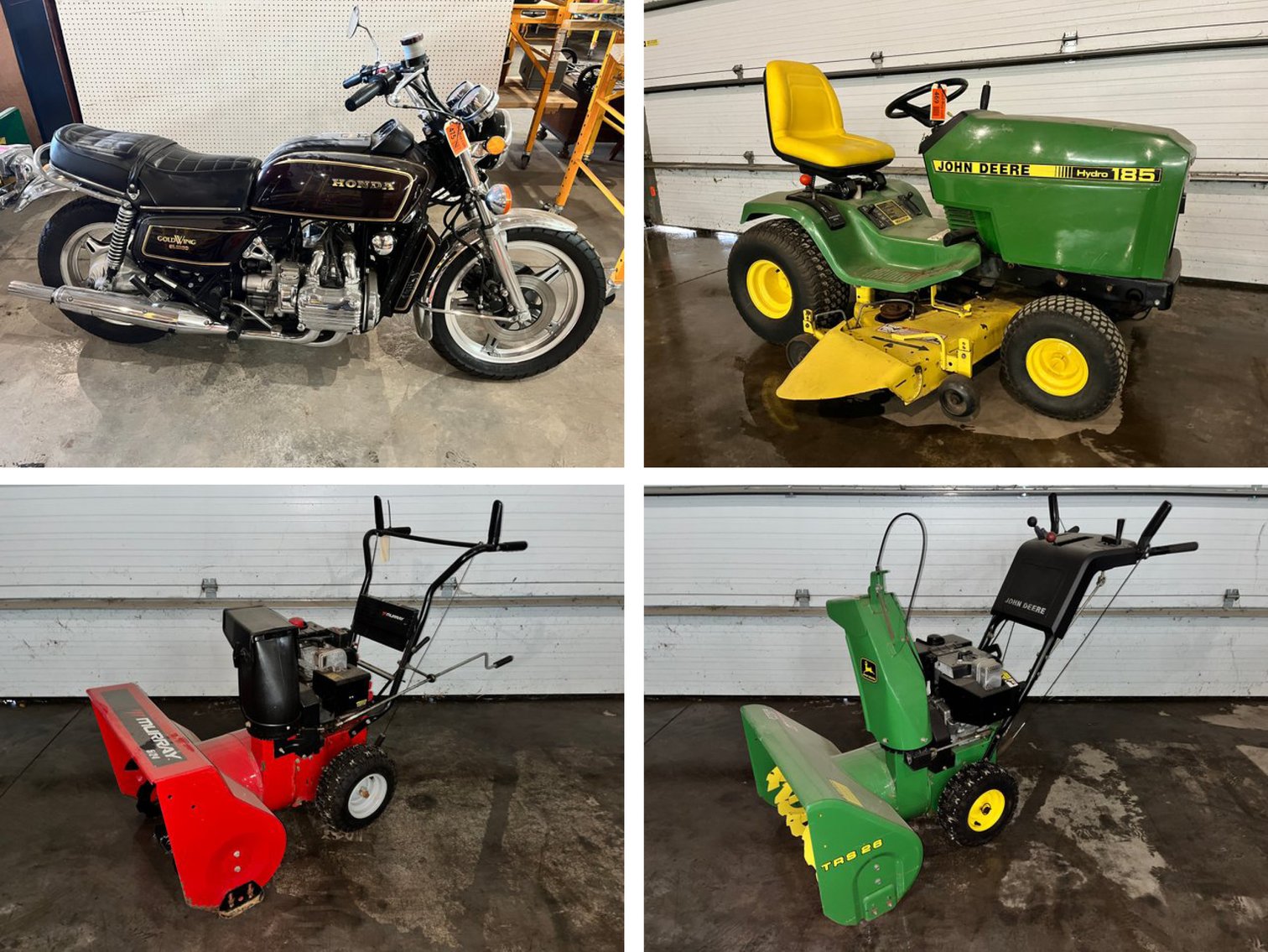 Lawn Mowers & Snow Blowers, 1978 Honda Goldwing GL1000 Motorcycle