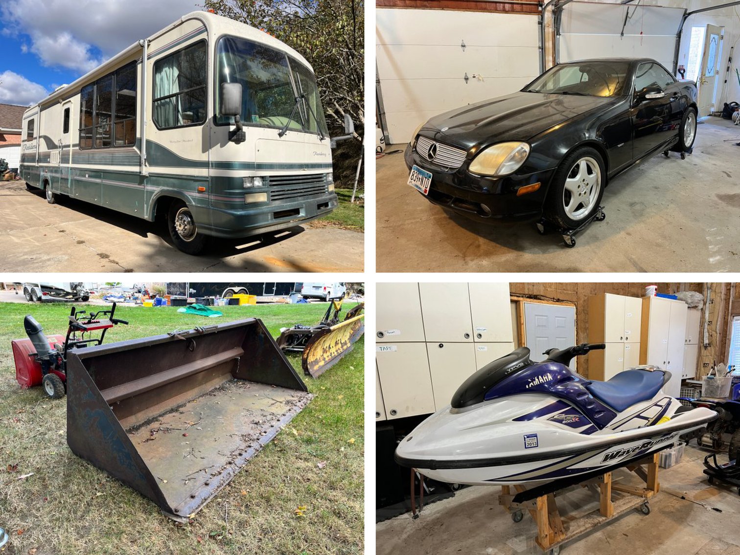 Hastings Area Downsizing: Vehicles, Attachments, Lawn & Garden (130010)