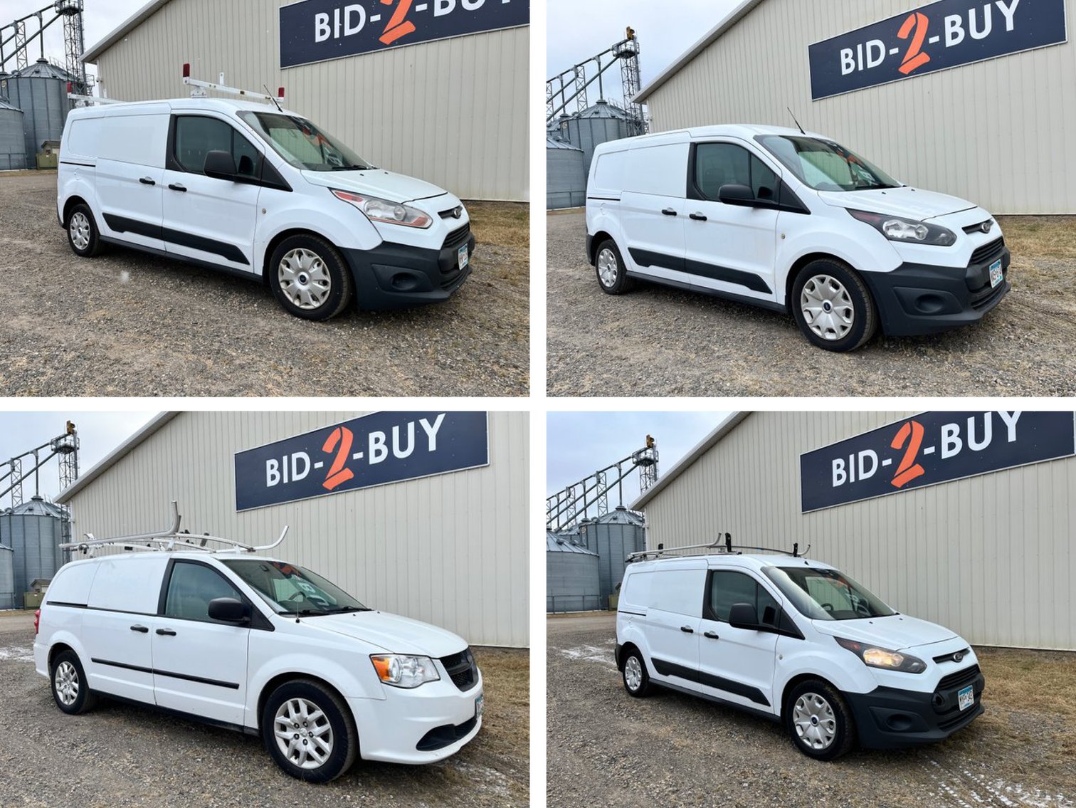 2014-2015 Ford Transit Connect & 2015 Dodge Ram Work Van