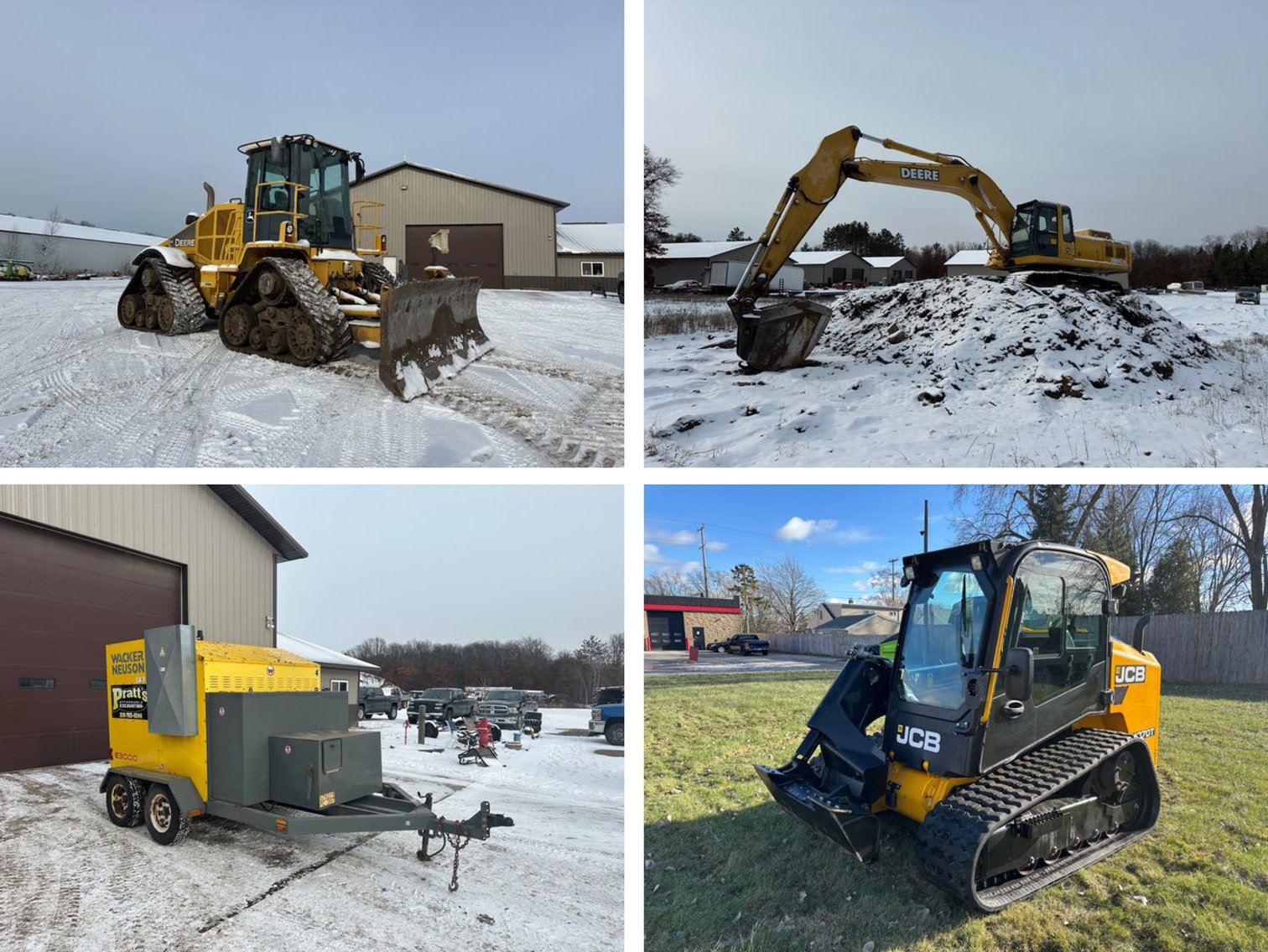 ***WI & MN Multiple Locations Construction & AG Equipment Auction (118476)