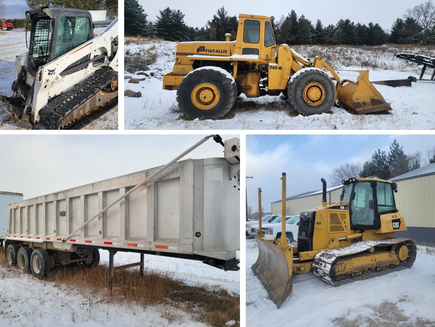 Excavator Contractor Year End Auction (132090)